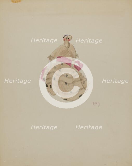 Doll, c. 1936. Creator: Raoul Du Bois.