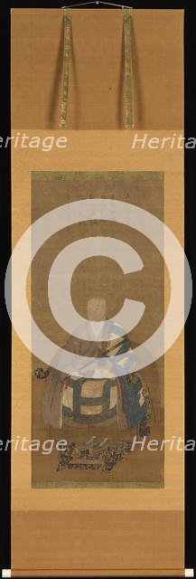 Portrait of Kyuzan Soei, 17th century. Creator: Unknown.