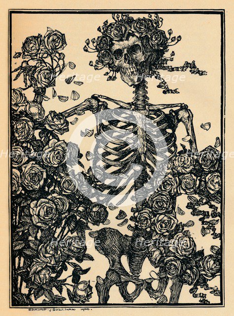 'Illustration for The Rubaiyat of Omar Khayyam', 1900. Artist: Edmund Joseph Sullivan.