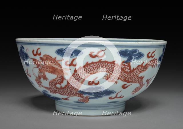 Bowl, 1736-1795. Creator: Unknown.