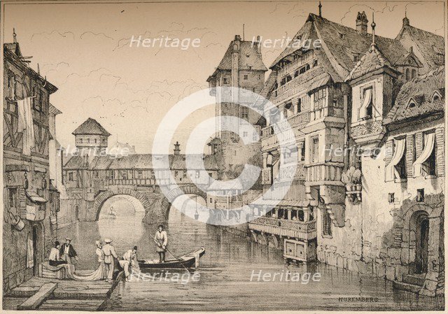 'Nuremberg', c1820 (1915). Artist: Samuel Prout.