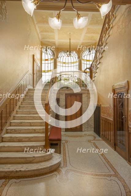 Hotel Max Hallet, 346 Avenue Louise, (1906), c2014-2017. Artist: Alan John Ainsworth.