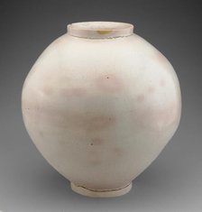 Moon Jar, Korea, Joseon dynasty (1392-1910), 17th century. Creator: Unknown.