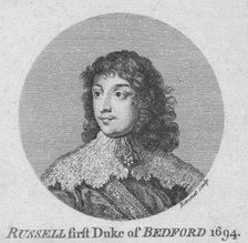 'William Russell, 1st Duke of Bedford', c1758. Artist: Simon François Ravenet.