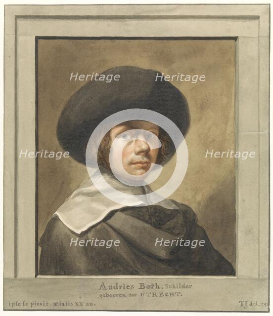 Portrait of Andries Both, 1741. Creator: Tako Hajo Jelgersma.