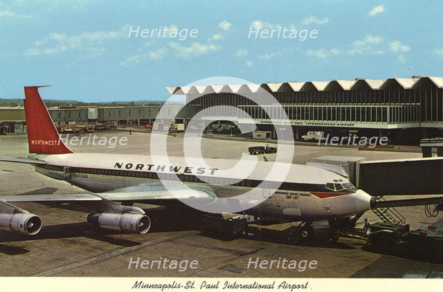 Minneapolis-St Paul International Airport, Minnesota, USA, 1970. Artist: Unknown
