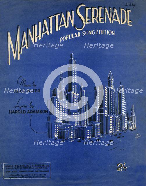 'Manhattan Serenade', c1942 . Creator: Unknown.