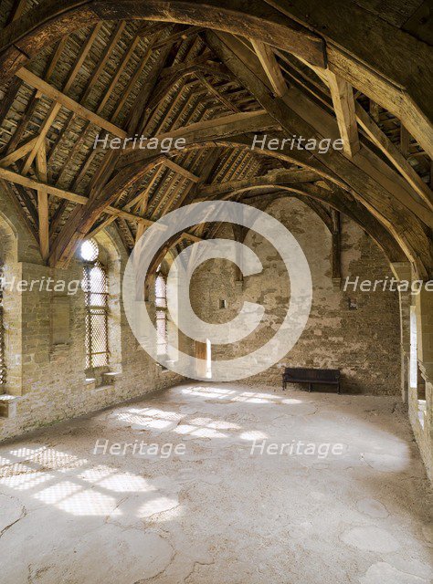 The Hall at Stokesay Castle, Shropshire, c1997-c2016. Artist: James O Davies.