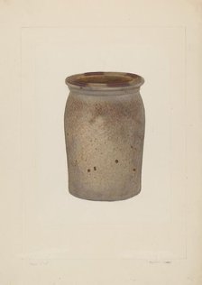 Preserving Jar, c. 1937. Creator: Clyde L. Cheney.