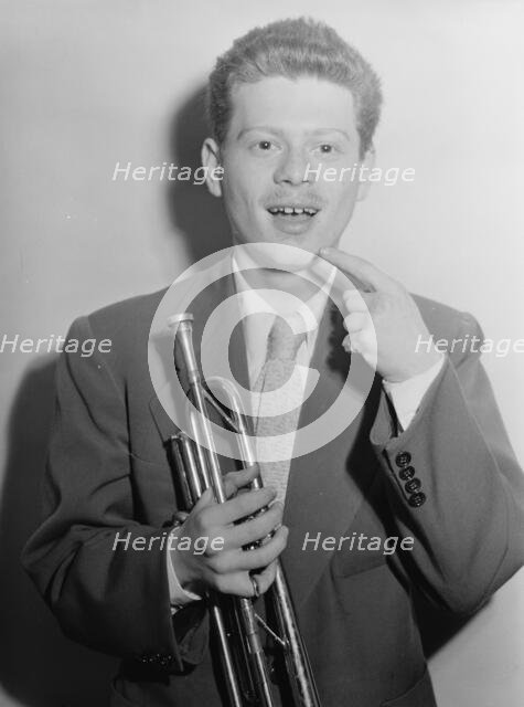 Portrait of Red Rodney, 400 Restaurant(?), New York, N.Y., ca. June 1946. Creator: William Paul Gottlieb.