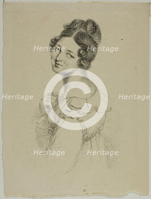 Portrait of Madame Giacomelli, 1817–20. Creator: Vivant Denon.