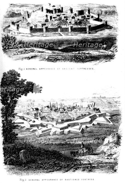 Fortifications, c1880. Artist: Unknown