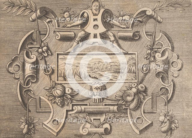 Targhe ed altri ornati di varie e capricciose invenzioni (Cartouches and other ornaments o..., 1773. Creator: Unknown.