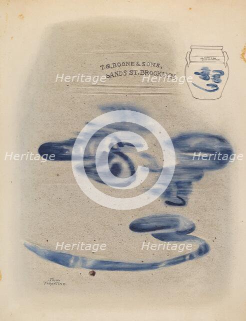 Crock, probably 1937/1938. Creator: John Tarantino.