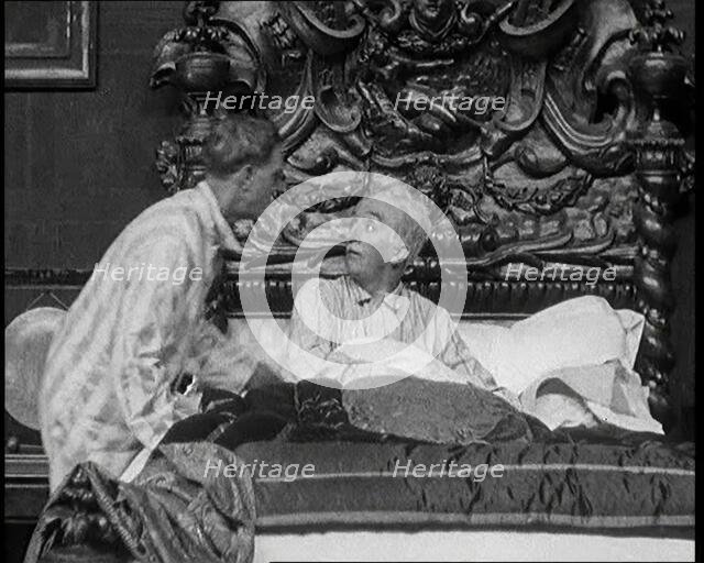 Actor Ralph Lynn Performing in the Play 'Thark' at the Aldwych Theatre London, 1920s. Creator: British Pathe Ltd.