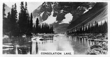Consolation Lake, Alberta, Canada, c1920s. Artist: Unknown