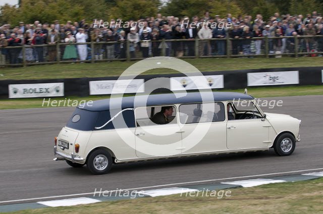 Mini stretch limousine at 2009 Goodwood revival meeting. Creator: Unknown.