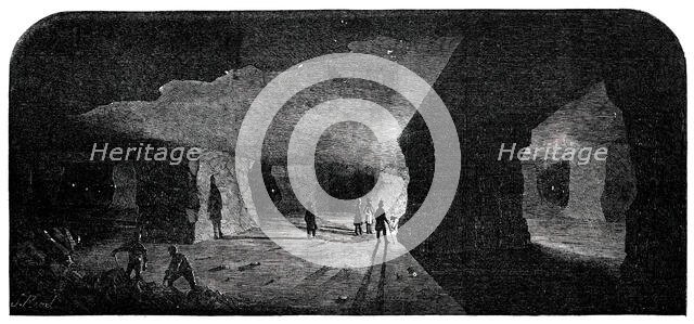 The Marston Salt-Pit, 1850. Creator: S Read.