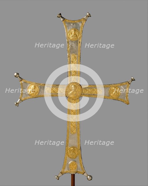 Processional Cross, Byzantine, ca. 1000-1050. Creator: Unknown.