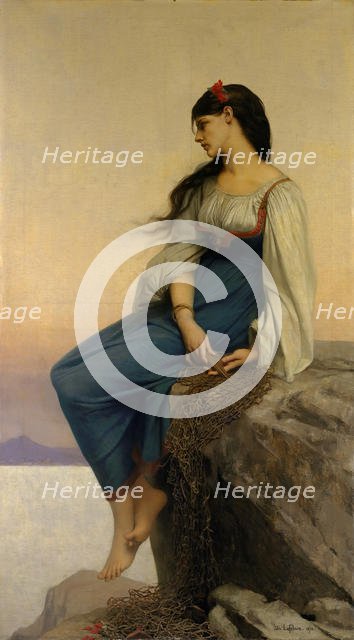 Graziella, 1878. Creator: Jules-Joseph Lefebvre.