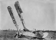 German plane, Flanders, between c1915 and c1920. Creator: Bain News Service.