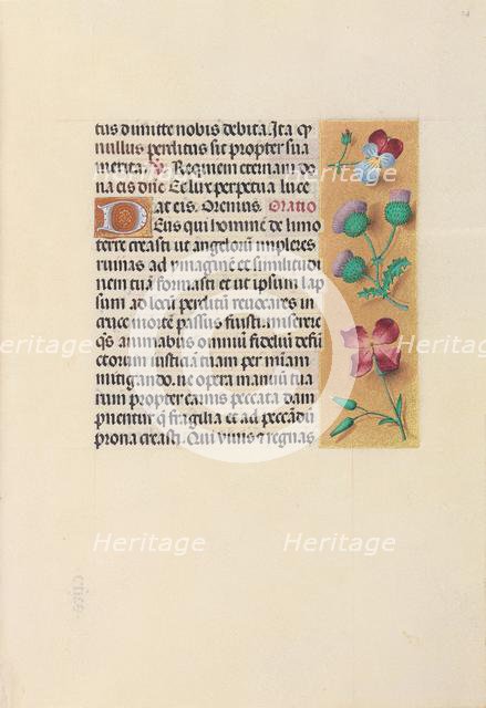 Hours of Queen Isabella the Catholic, Queen of Spain: Fol. 26r, c. 1500. Creator: Master of the First Prayerbook of Maximillian (Flemish, c. 1444-1519); Associates, and.