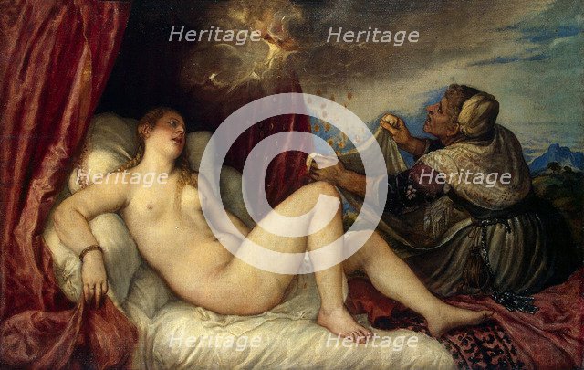 'Danae', c1554.  Artist: Titian