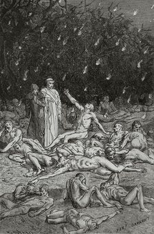 The Divine Comedy (1307-1321): Inferno (Hell), 1888.  Creator: Jean Edouard Dargent.