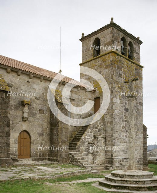 Church of Santa Maria da Atalaia, Ponteceso, Galicia, Spain, late 14th century (2000) Creator: LTL.