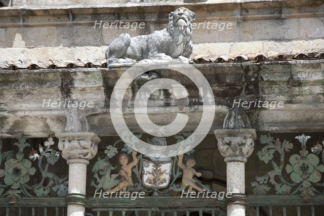 Architectural detail, Coimbras Chapel, Braga, Portugal, 2009. Artist: Samuel Magal
