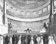 The Convocation in the Theatre, 1844. Creator: Unknown.