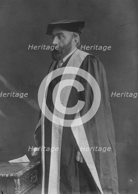 Dr. Wm. Bruce in academic dress, 1910. Creator: Bain News Service.