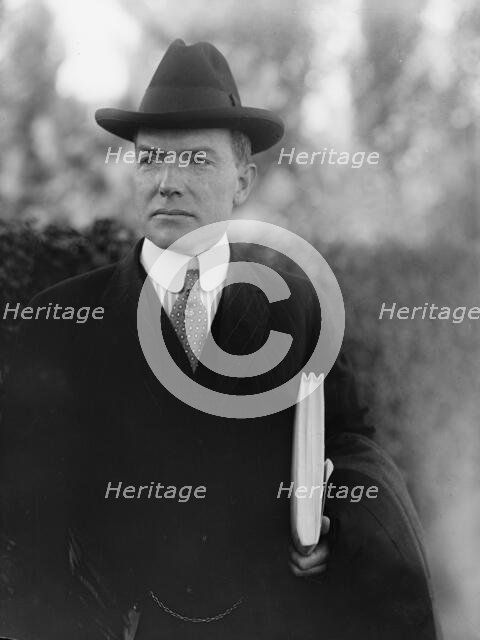 John D. Rockefeller Jr., 1917. Creator: Harris & Ewing.