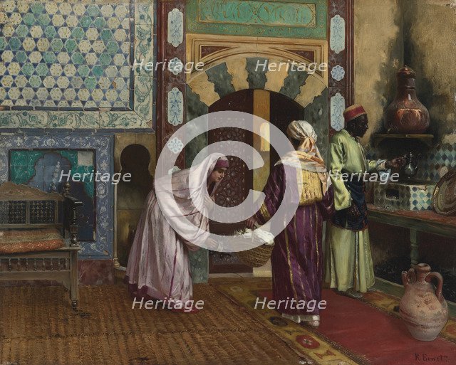 In the Hammam. Artist: Ernst, Rudolf (1854-1932)