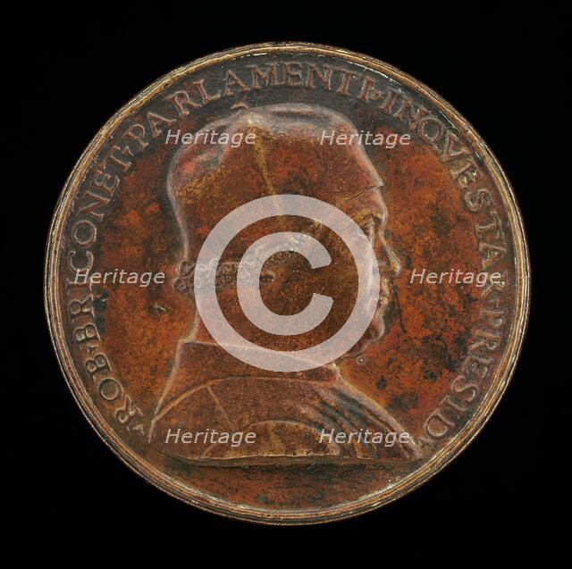 Robert Briconnet, President of the Court of Inquiry [obverse], 1488/1493. Creator: Giovanni Candida.