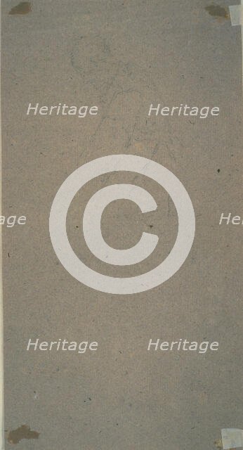 Sketch of Clothed Torso, n.d. Creator: Nicolas Lancret.