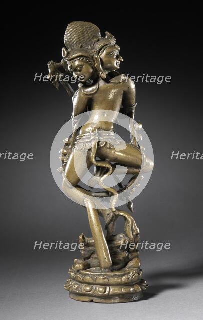 The Buddhist Deity Hevajra (image 2 of 2), c.late 11th-early 12th century. Creator: Unknown.