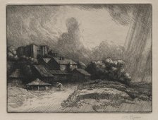 The Abbey Farm. Creator: Alphonse Legros (French, 1837-1911).