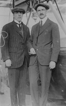 Lt. Porte and Glenn Curtiss, between c1910 and c1915. Creator: Bain News Service.