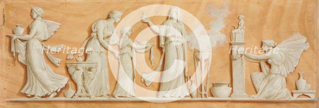 Overdoor Painting, 1790s. Creator: Pierre Rousseau (French, 1751-1829).