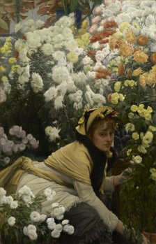 Chrysanthemums, c. 1875.