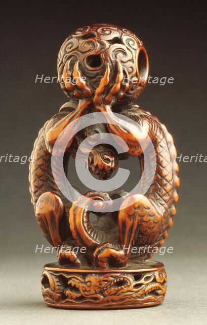 Dragon Seal, 18th century. Creator: Unknown.