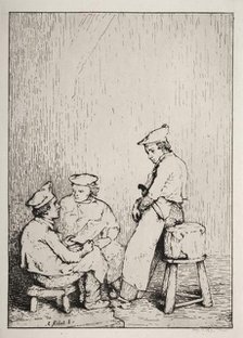 La Carte. Creator: Théodule Ribot (French, 1823-1891).