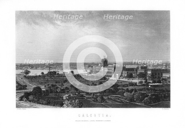 Calcutta, India, 1893.Artist: R Dawson