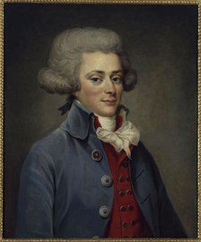Portrait of Jean-Louis Bréart, auctioneer in Paris, between 1701 and 1800. Creator: Unknown.