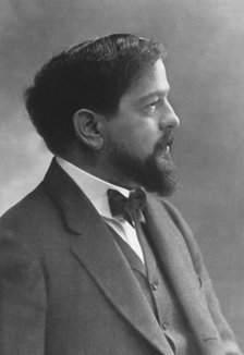 Claude Debussy (1862-1918), French composer. Creator: Nadar.