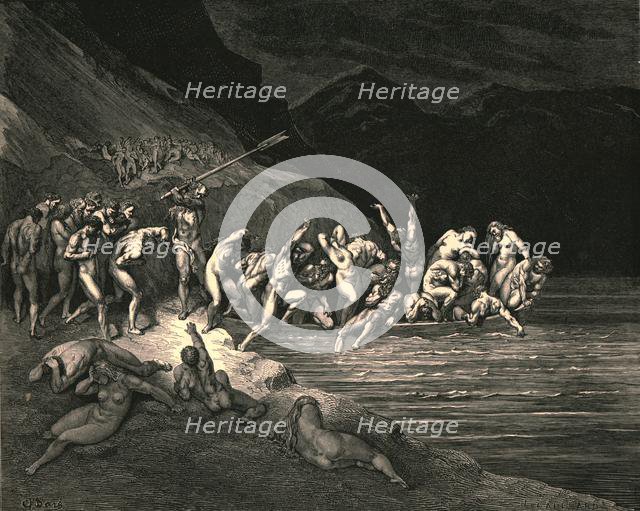 'E'en in like manner Adam's evil brood', c1890.  Creator: Gustave Doré.