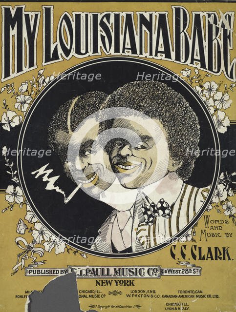 'My Louisiana babe', 1900. Creator: Unknown.