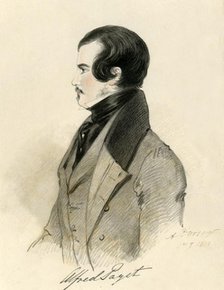'Alfred Paget', 1840. Creator: Richard James Lane.