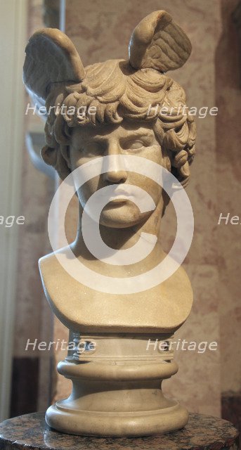 Portrait of Antinous, mid 2nd century. Artist: Unknown